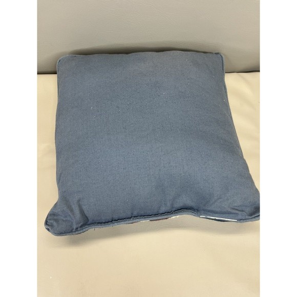 Manual Woodworkers & Weavers Snow Folks Throw Pillow Snowmen Christmas Tree - Picture 4 of 5